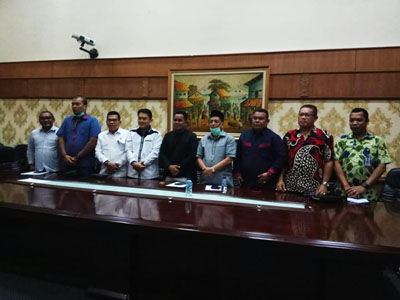 Waspada Virus Corona, Gedung  DPRD Riau Perketat Pintu Masuk